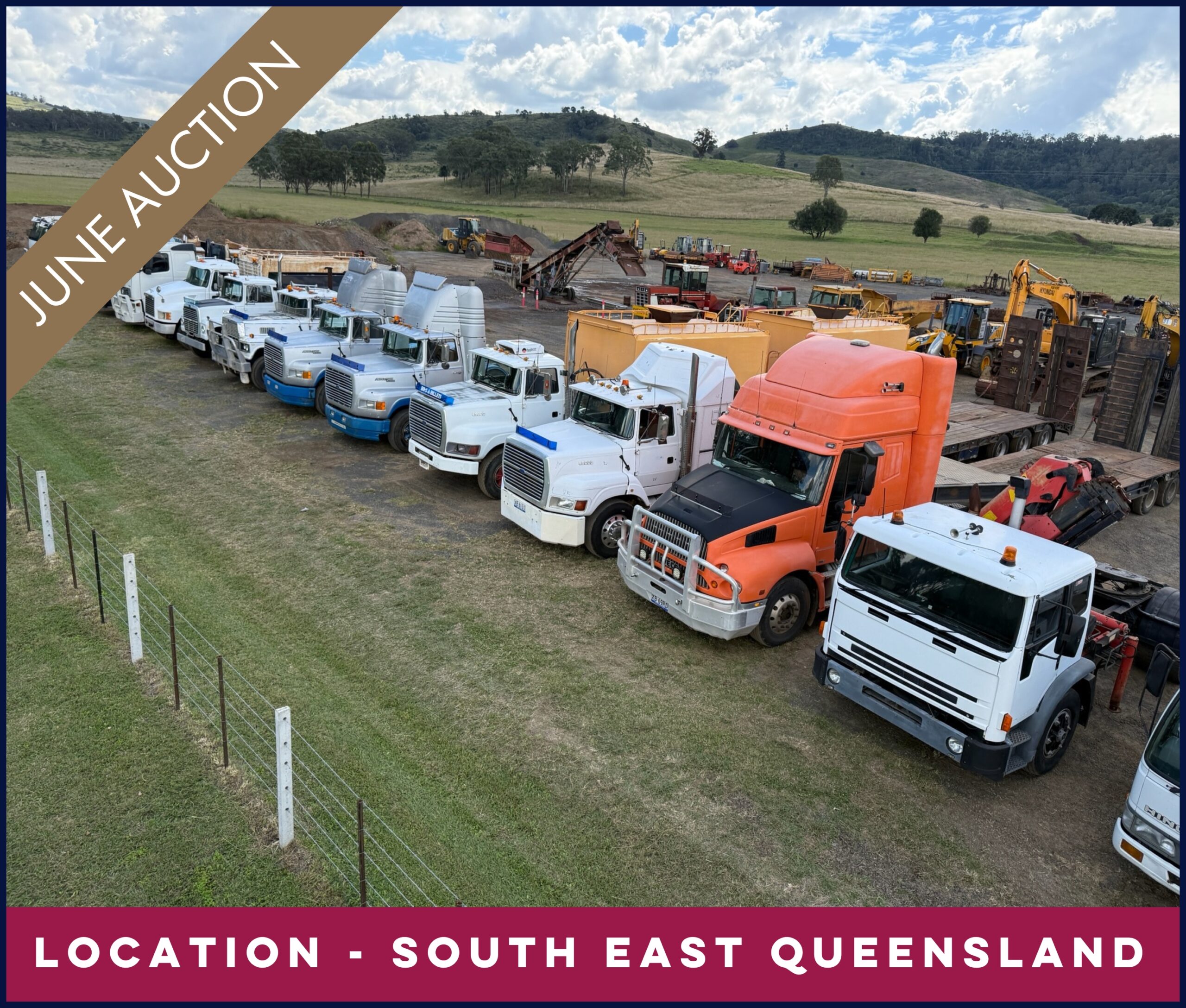 End of Contract – Truck & Machinery Auction